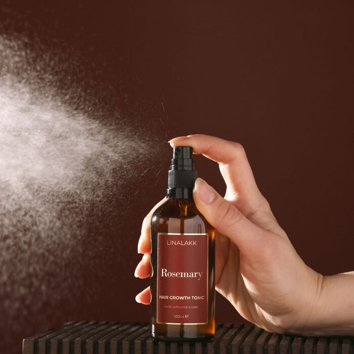 Rosmariiniõliga juuksekasvu soodustav toonik